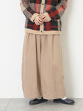 [帯電防止裏地]裾切替バルーンパンツ《M/Lサイズ》（ベージュ）｜Samansa Mos2（サマンサ モスモス）通販