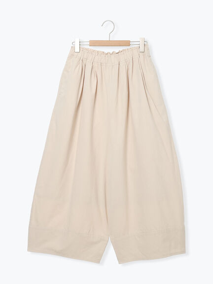 [帯電防止裏地]裾切替バルーンパンツ《M/Lサイズ》（ベージュ/ネイビー/キナリ）｜Samansa Mos2（サマンサ モスモス）通販