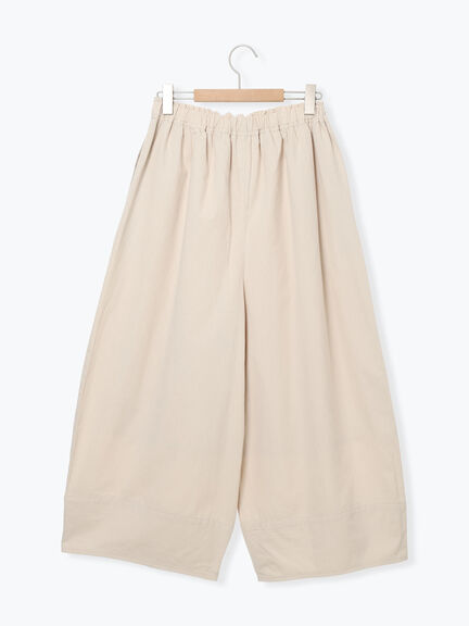 [帯電防止裏地]裾切替バルーンパンツ《M/Lサイズ》（ベージュ/ネイビー/キナリ）｜Samansa Mos2（サマンサ モスモス）通販