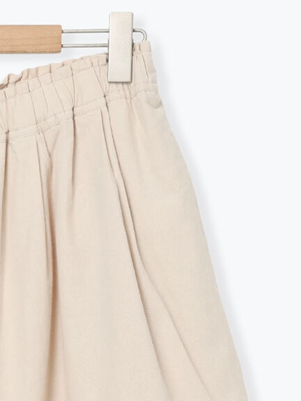 [帯電防止裏地]裾切替バルーンパンツ《M/Lサイズ》（ベージュ/ネイビー/キナリ）｜Samansa Mos2（サマンサ モスモス）通販