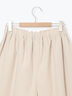 [帯電防止裏地]裾切替バルーンパンツ《M/Lサイズ》（ベージュ/ネイビー/キナリ）｜Samansa Mos2（サマンサ モスモス）通販
