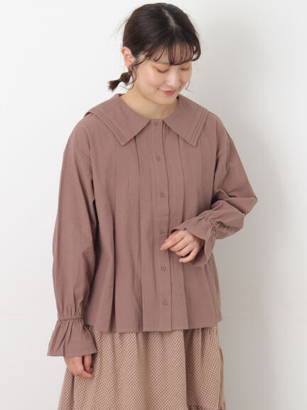 シャツ・ブラウス(オレンジ/橙色系)｜Samansa Mos2（サマンサ モスモス