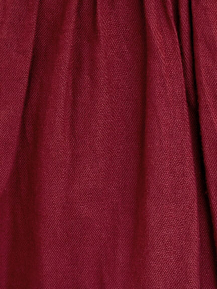 前後2WAYドロストチュニック（チャコールグレー/ボルドー/ベージュ）｜Samansa Mos2（サマンサ モスモス）通販