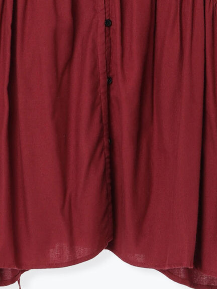 前後2WAYドロストチュニック（チャコールグレー/ボルドー/ベージュ）｜Samansa Mos2（サマンサ モスモス）通販