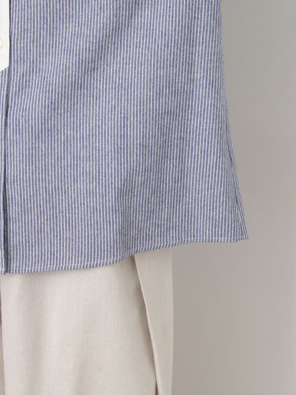 保温加工クレリックシャツ（オフホワイト/ベージュ/モカ/ブルー）｜Samansa Mos2（サマンサ モスモス）通販