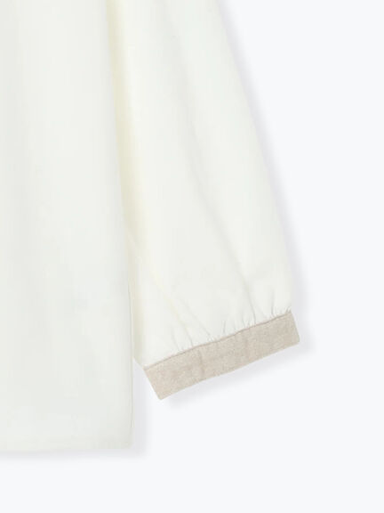 保温加工クレリックシャツ（オフホワイト/ベージュ/モカ/ブルー）｜Samansa Mos2（サマンサ モスモス）通販