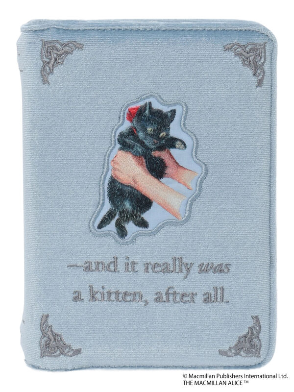 セール】 【Alice×Samansa Mos2】ブックモチーフポーチ（ブラウン