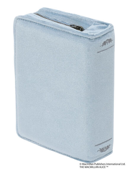 【Alice×Samansa Mos2】ブックモチーフポーチ（ブラウン/サックスブルー）｜Samansa Mos2（サマンサ モスモス）通販