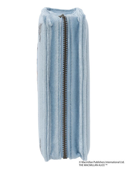 【Alice×Samansa Mos2】ブックモチーフポーチ（ブラウン/サックスブルー）｜Samansa Mos2（サマンサ モスモス）通販