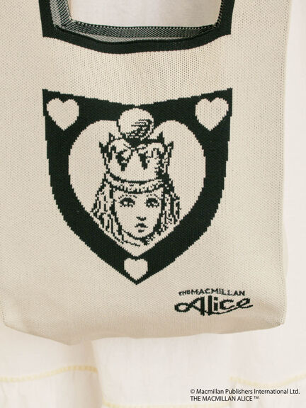 【Alice×Samansa Mos2】ニットバッグ（ブラック/キナリ）｜Samansa Mos2（サマンサ モスモス）通販