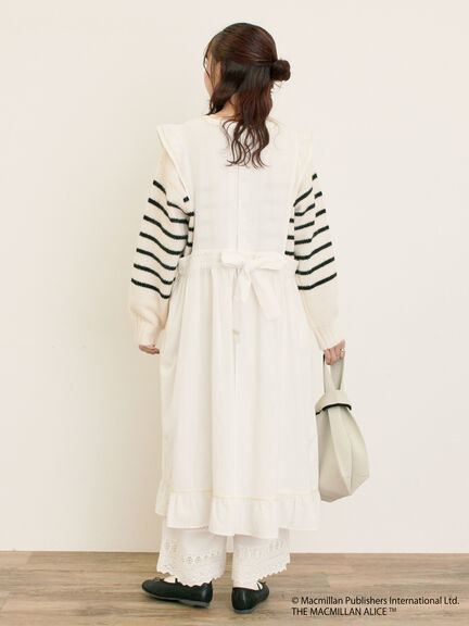 【Alice×Samansa Mos2】ニットバッグ（ブラック/キナリ）｜Samansa Mos2（サマンサ モスモス）通販