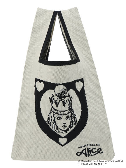 【Alice×Samansa Mos2】ニットバッグ（ブラック/キナリ）｜Samansa Mos2（サマンサ モスモス）通販