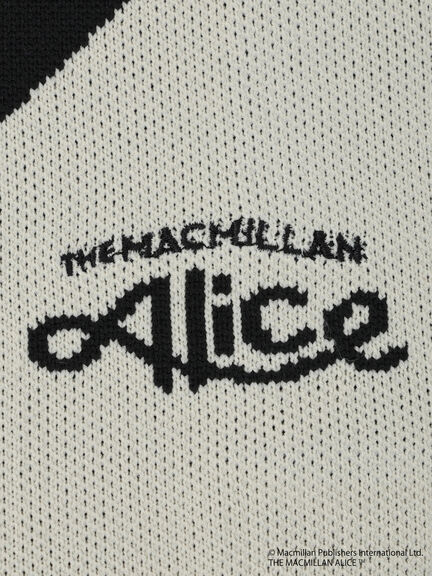 【Alice×Samansa Mos2】ニットバッグ（ブラック/キナリ）｜Samansa Mos2（サマンサ モスモス）通販