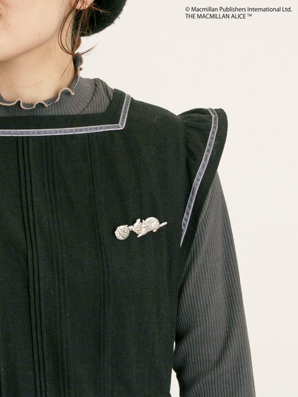 【Alice×Samansa Mos2】ブローチ（シルバー/ゴールド）｜Samansa Mos2（サマンサ モスモス）通販