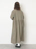 【保温加工】バンドカラーワンピース ≪S/Mサイズ≫（チャコールグレー/ブラック/レッド/ミント）｜Samansa Mos2（サマンサ モスモス）通販