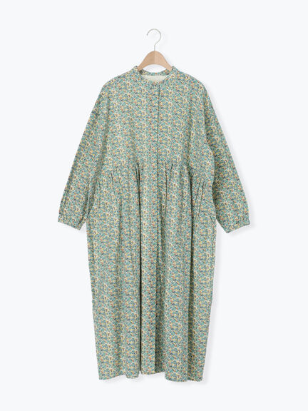 【保温加工】バンドカラーワンピース ≪S/Mサイズ≫（チャコールグレー/ブラック/レッド/ミント）｜Samansa Mos2（サマンサ モスモス）通販