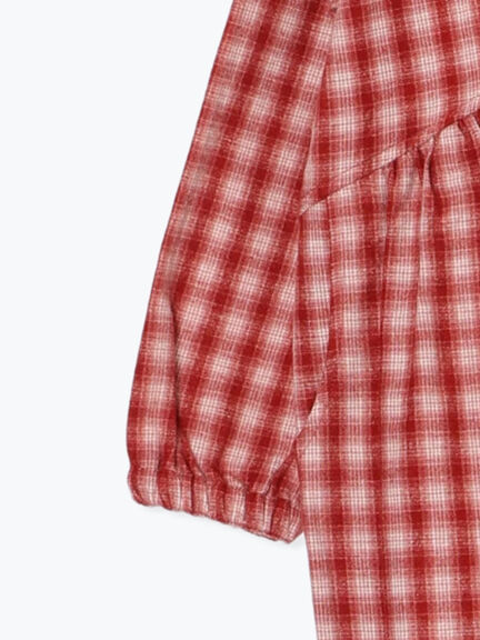 【保温加工】バンドカラーワンピース ≪S/Mサイズ≫（チャコールグレー/ブラック/レッド/ミント）｜Samansa Mos2（サマンサ モスモス）通販