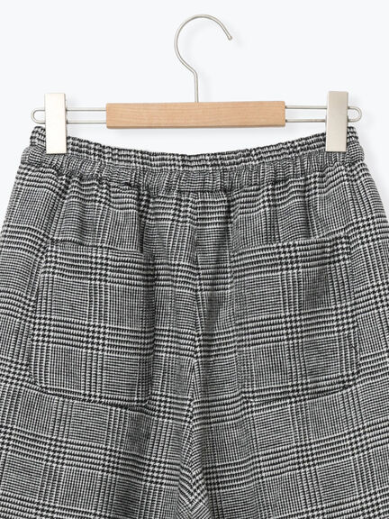 【M/Lサイズ】チェック柄ワイドパンツ（ブラック/ベージュ/ブラウン）｜Samansa Mos2（サマンサ モスモス）通販