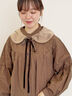【3WAY】レイヤード付け襟(チャコールグレー/ベージュ)|Samansa Mos2(サマンサ モスモス)通販
