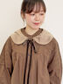 【3WAY】レイヤード付け襟(チャコールグレー/ベージュ)|Samansa Mos2(サマンサ モスモス)通販