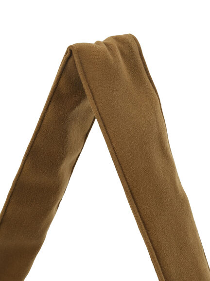 ラウンドフリルトートバッグ（ベージュ/キャメル）｜Samansa Mos2（サマンサ モスモス）通販