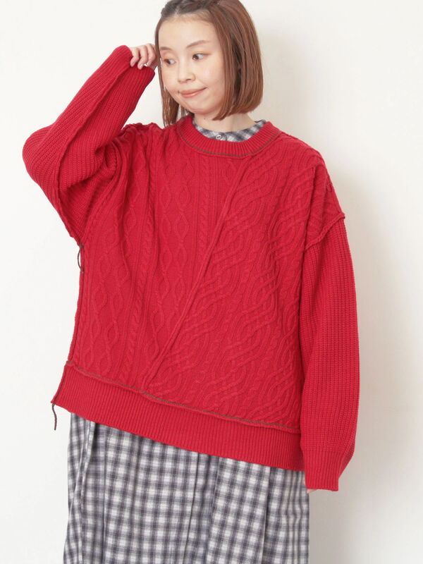 ツハルバイサマンサモスモス今期パッチワークニット新品 ツハルバイサマンサモスモス今期パッチワークニット新品 - メルカリ