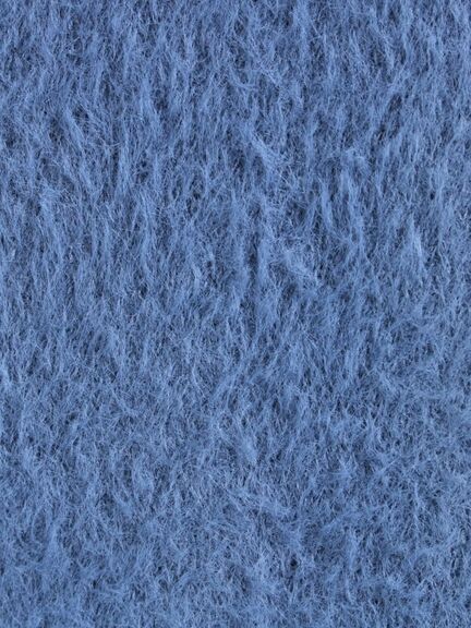 無地・花柄シャギーVネックカーディガン（オフホワイト/グレー/ダークブラウン/ブルー）｜Samansa Mos2（サマンサ モスモス）通販