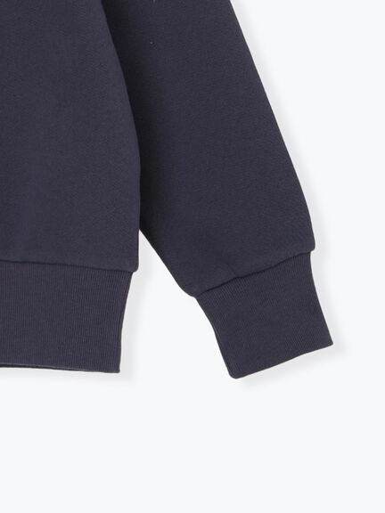 裏毛プリントスウェット（ベージュ/ネイビー/キナリ）｜Samansa Mos2（サマンサ モスモス）通販