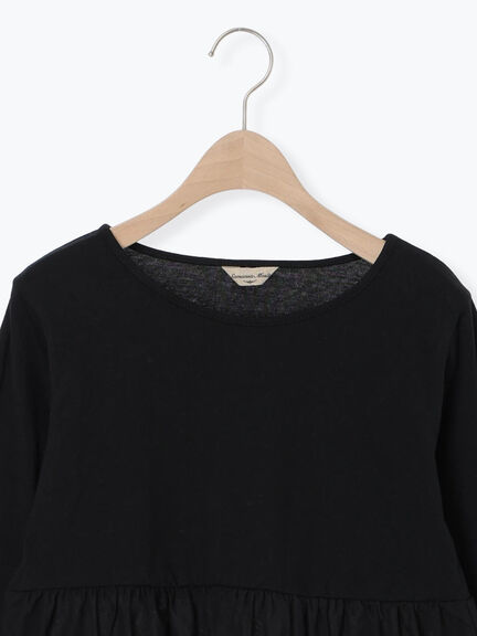 裾スカラップレースインナー（オフホワイト/ブラック）｜Samansa Mos2（サマンサ モスモス）通販