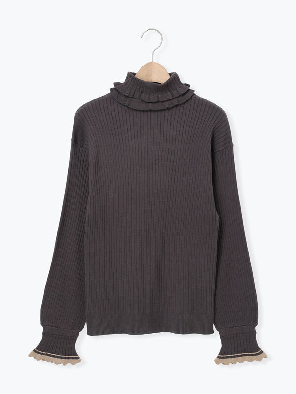 タートルニットたにし⭐︎様 ハイタートルネックオーバーサイズニット (6color) | ファッション通販