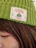 【Disney】アナと雪の女王/タグ付きニット帽（ベージュ/グリーン）｜Samansa Mos2（サマンサ モスモス）通販