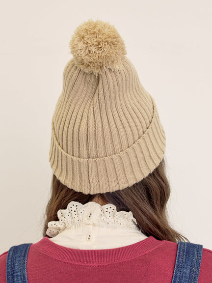 【Disney】アナと雪の女王/タグ付きニット帽（ベージュ/グリーン）｜Samansa Mos2（サマンサ モスモス）通販