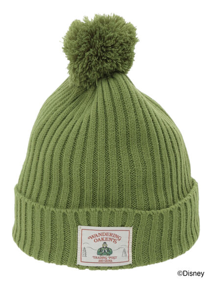 【Disney】アナと雪の女王/タグ付きニット帽（ベージュ/グリーン）｜Samansa Mos2（サマンサ モスモス）通販