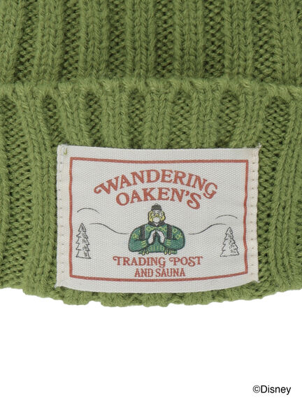 【Disney】アナと雪の女王/タグ付きニット帽（ベージュ/グリーン）｜Samansa Mos2（サマンサ モスモス）通販