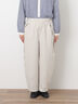 【M/Lサイズ】サイド深タックバレルパンツ（チャコールグレー/ベージュ/カーキ/ブルー）｜Samansa Mos2（サマンサ モスモス）通販