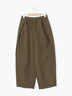 【M/Lサイズ】サイド深タックバレルパンツ（チャコールグレー/ベージュ/カーキ/ブルー）｜Samansa Mos2（サマンサ モスモス）通販