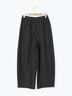 【M/Lサイズ】サイド深タックバレルパンツ（チャコールグレー/ベージュ/カーキ/ブルー）｜Samansa Mos2（サマンサ モスモス）通販