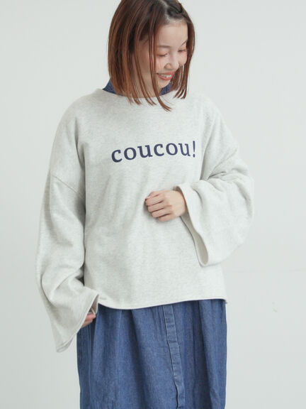 シンプルロゴアソート裏起毛スウェット（グレー/チャコールグレー/ブルー）｜Samansa Mos2（サマンサ モスモス）通販