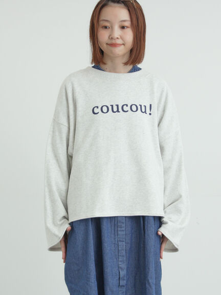 シンプルロゴアソート裏起毛スウェット（グレー/チャコールグレー/ブルー）｜Samansa Mos2（サマンサ モスモス）通販