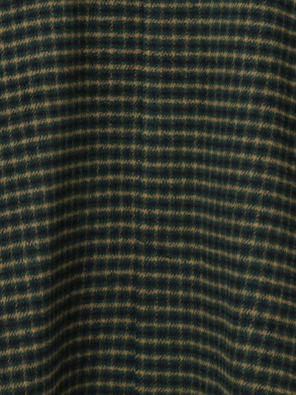 シャギーチェックコート（チャコールグレー/ベージュ/グリーン）｜Samansa Mos2（サマンサ モスモス）通販