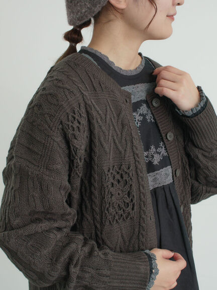 カーディガン(ブラウン/茶色系)｜レディースファッション通販のCAN