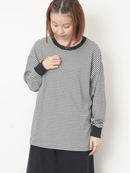 天竺ベーシックロンT（オフホワイト/グレー/ブラック/グリーン）｜Samansa Mos2（サマンサ モスモス）通販