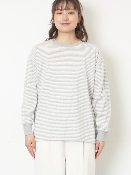 天竺ベーシックロンT（オフホワイト/グレー/ブラック/グリーン）｜Samansa Mos2（サマンサ モスモス）通販