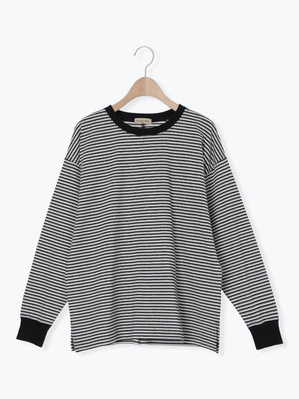 天竺ベーシックロンT（オフホワイト/グレー/ブラック/グリーン）｜Samansa Mos2（サマンサ モスモス）通販