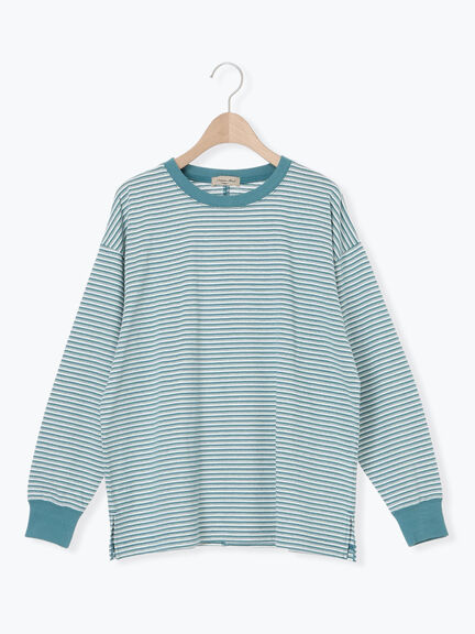 天竺ベーシックロンT（オフホワイト/グレー/ブラック/グリーン）｜Samansa Mos2（サマンサ モスモス）通販