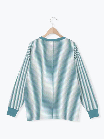 天竺ベーシックロンT（オフホワイト/グレー/ブラック/グリーン）｜Samansa Mos2（サマンサ モスモス）通販