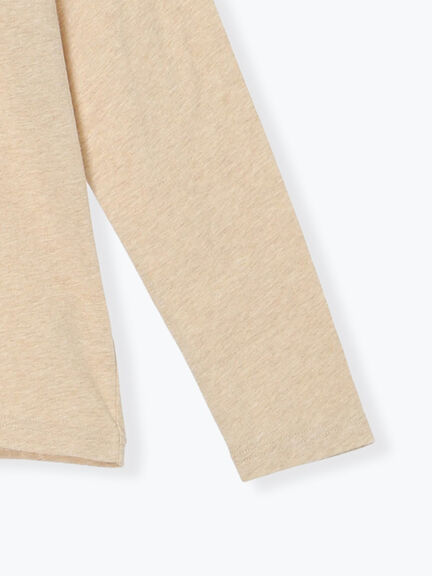 【吸湿発熱】襟レースシャーリングカットソー（オフホワイト/ブラック/ベージュ）｜Samansa Mos2（サマンサ モスモス）通販