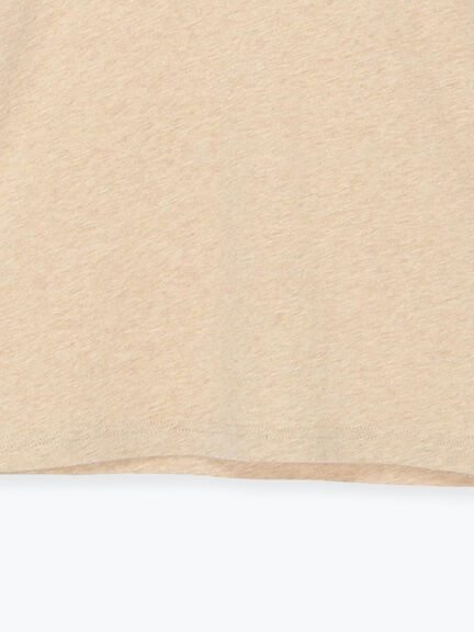 【吸湿発熱】襟レースシャーリングカットソー（オフホワイト/ブラック/ベージュ）｜Samansa Mos2（サマンサ モスモス）通販