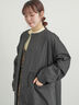 中綿ロングコート（チャコールグレー/ベージュ/カーキ）｜Samansa Mos2（サマンサ モスモス）通販