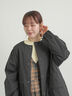 中綿ロングコート（チャコールグレー/ベージュ/カーキ）｜Samansa Mos2（サマンサ モスモス）通販